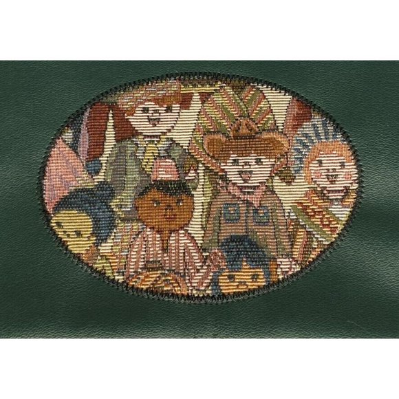Leatherlike Bible Cover Tapestry World Children Scouts Sunday School Teacher - Picture 2 of 12
